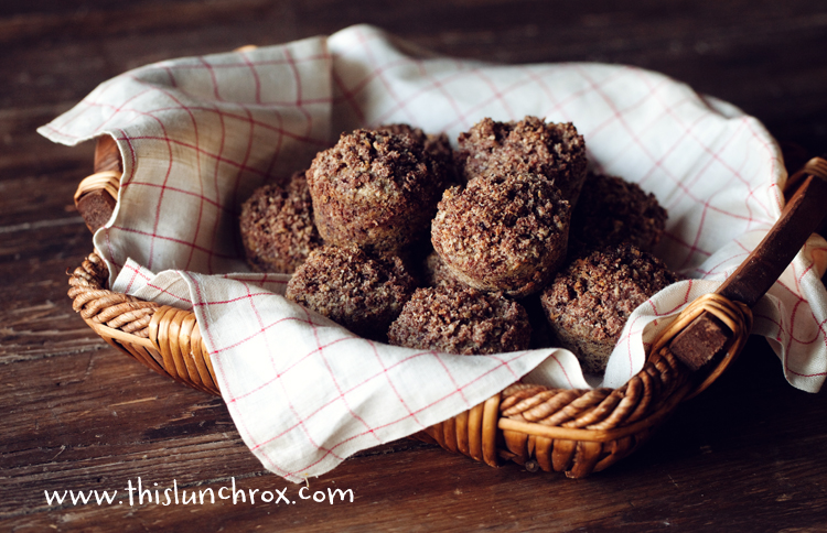 Gluten Free Cinnamon Streusel Muffins