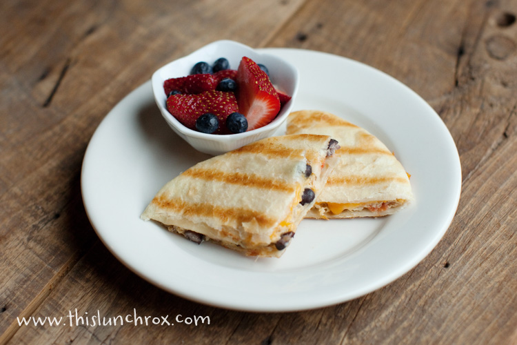 Mexican Quesadilla by This Lunch Rox