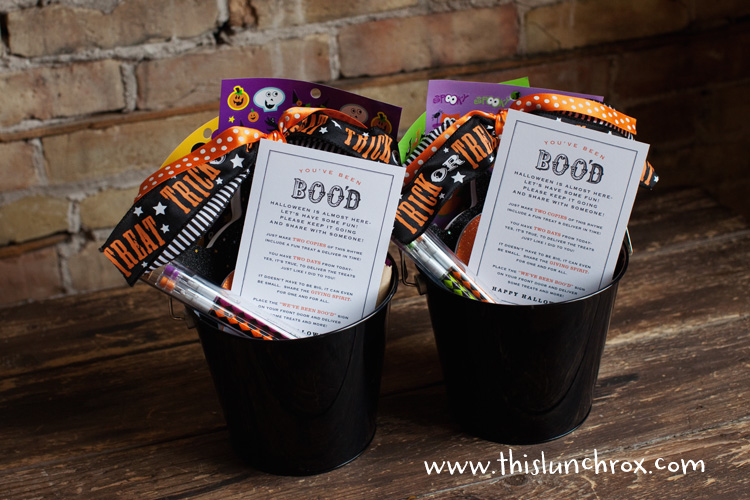 Boo Baskets by This Lunch Rox