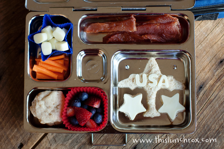 WWII themed lunch by This Lunch Rox